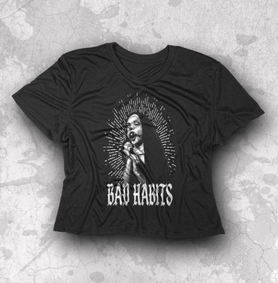 BAD HABITS - CROP TOP