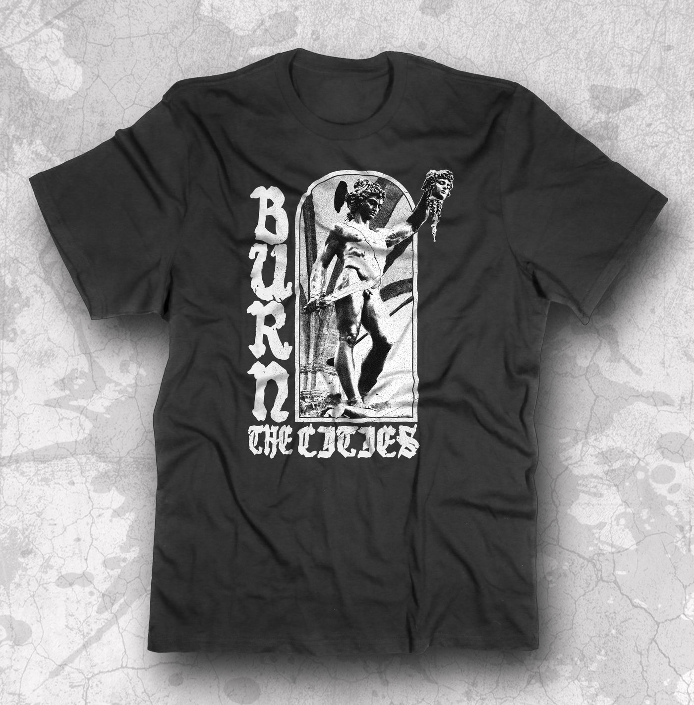 PERSEUS BURN THE CITIES - T-SHIRT