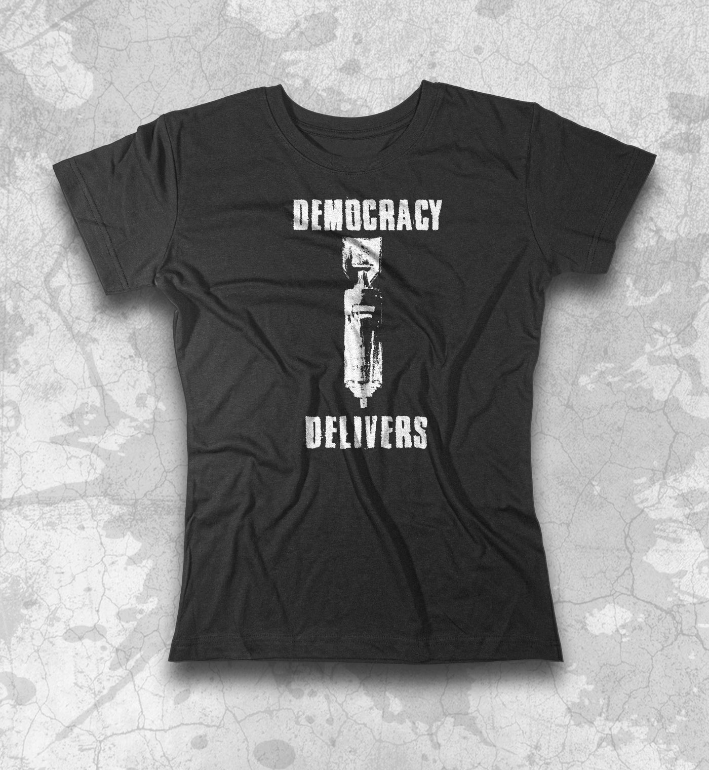 DEMOCRACY DELIVERS - SLIM FIT T-SHIRT