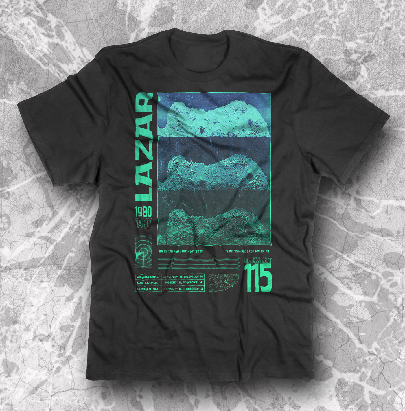 BOB LAZAR ELEMENT 115 - T-SHIRT