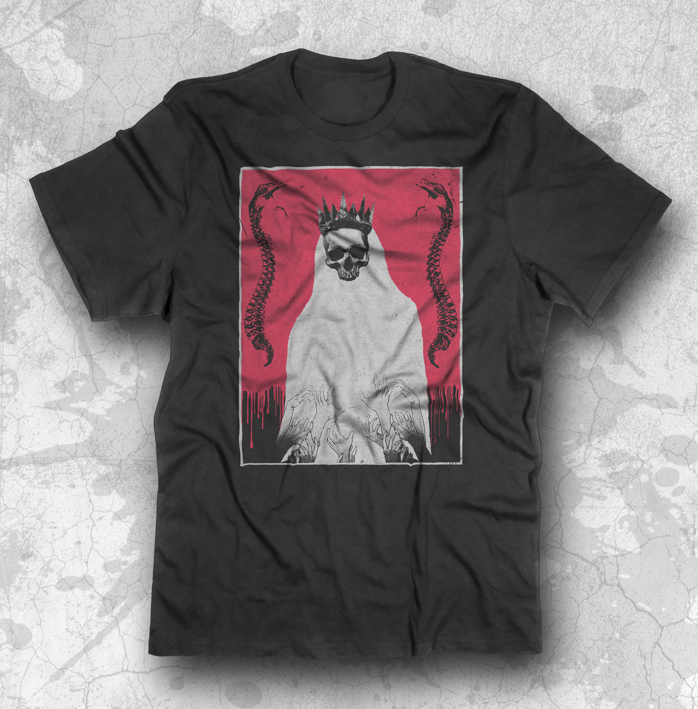 Graphic T-shirt's and Clothing made for the Underground. Original streetwear apparel featuring horrorcore, weirdcore, witchcore, gothic, witchy, cottagecore, pagan and punk aesthetic designs.